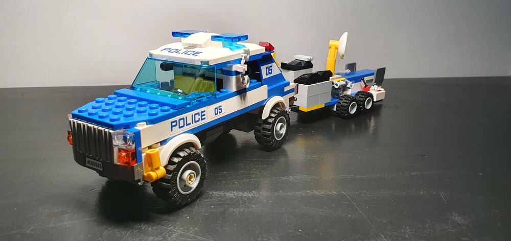 LEGO MOC Police patrol truck by Buckarood | Rebrickable - Build with LEGO