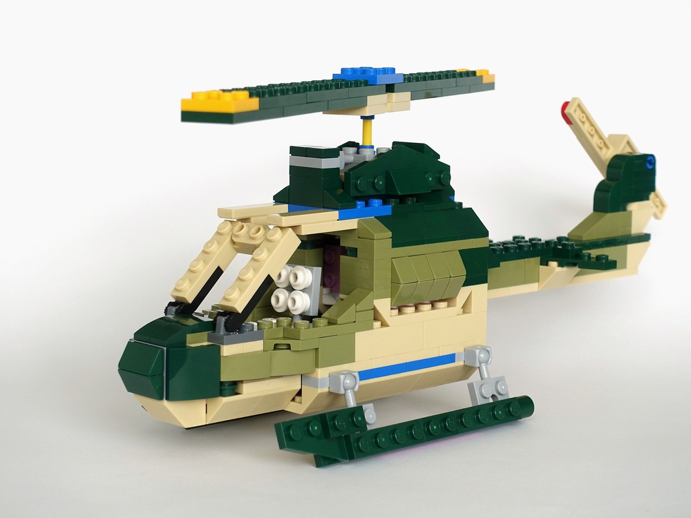 LEGO MOC 31121: Helicopter by Tomik | Rebrickable - Build with LEGO