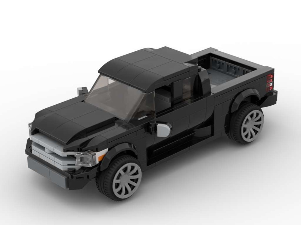 LEGO MOC Toyota Tundra Black - 8 Stud Speed Champions by IBrickedItUp | Rebrickable - Build with LEGO
