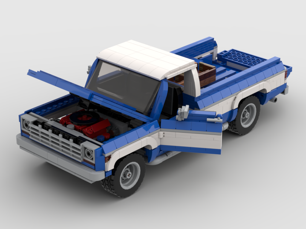 LEGO MOC Chevrolet K10 Silverado 1978 by Jeka_Jackson | Rebrickable ...