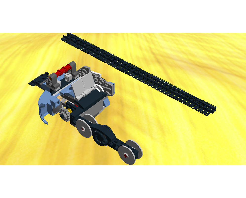 LEGO MOC-9022 Chainsaw by rhubbikull | Rebrickable - Build with LEGO