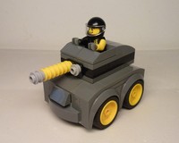 75877 Chibi Tank Destroyer for Minifig.