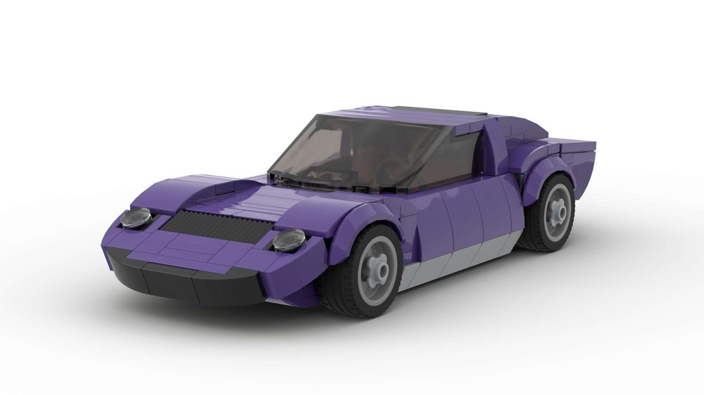 LEGO MOC 1966 Lamborghini Miura P400 purple by SFH_Bricks | Rebrickable -  Build with LEGO