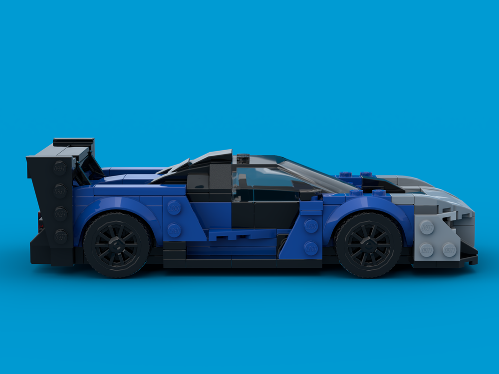 LEGO MOC McLaren Senna GTR by Sam21850 | Rebrickable - Build with LEGO