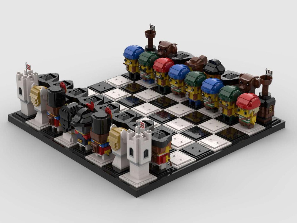 mesterværk Høj eksponering lugt LEGO MOC Brickheadz Pirate Chess Set by thebricknurse | Rebrickable - Build  with LEGO