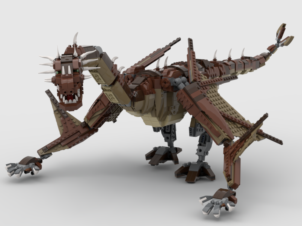 LEGO MOC Dragon (Wyvern) tomclarke | Rebrickable with LEGO