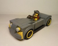 75877 Classic Sports Car for Minifig