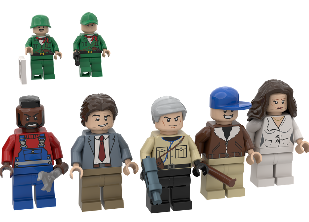 Lego the a team online