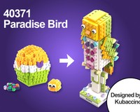 40371 Paradise Bird - BrickPet