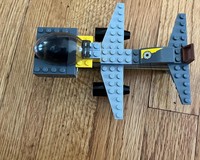 75214 Lego airplane with small tail stabilizer