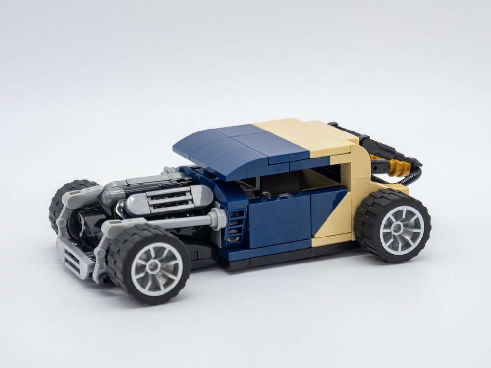 Lego Moc Ford Model T Ratrod @Altered_Intent By Giakime Brick | Rebrickable  - Build With Lego