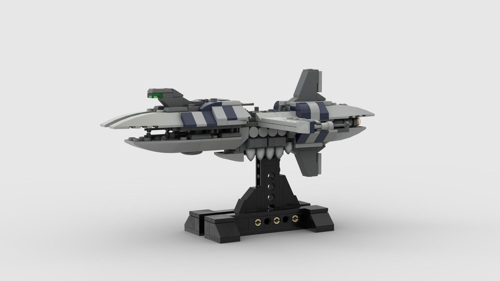 LEGO MOC Frigate - 1/4000 by DarthDesigner | Rebrickable - Build with LEGO