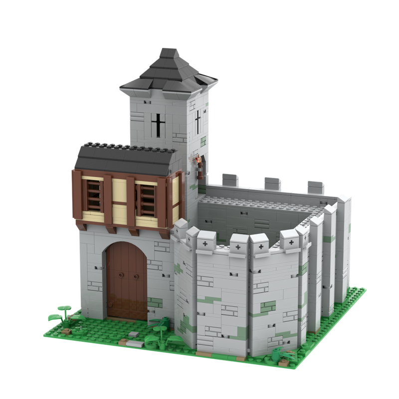 LEGO MOC Medieval outpost by xerabrick | Rebrickable - Build with LEGO