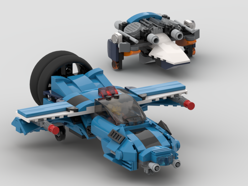 LEGO MOC Spaceship 31099 31114 60285 by ace209 | Rebrickable - Build ...