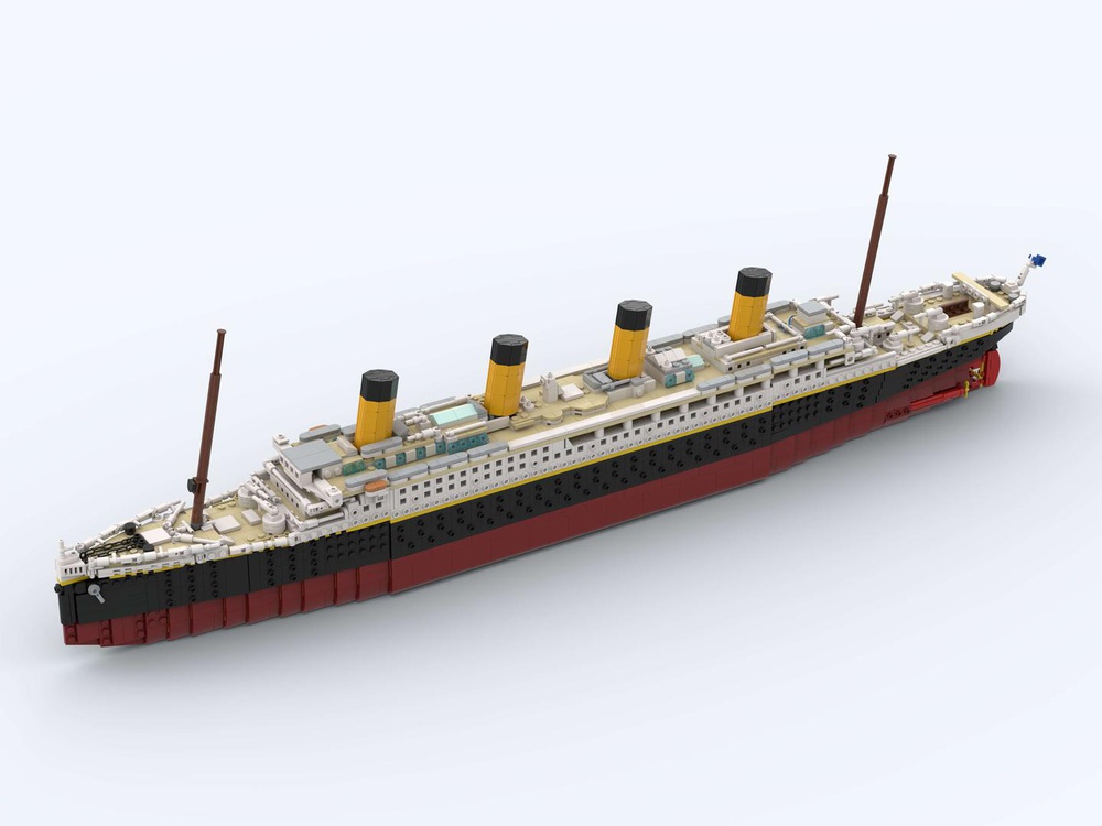MOC Titanic (Building instructions only) bru_bri_mocs | - Build with LEGO