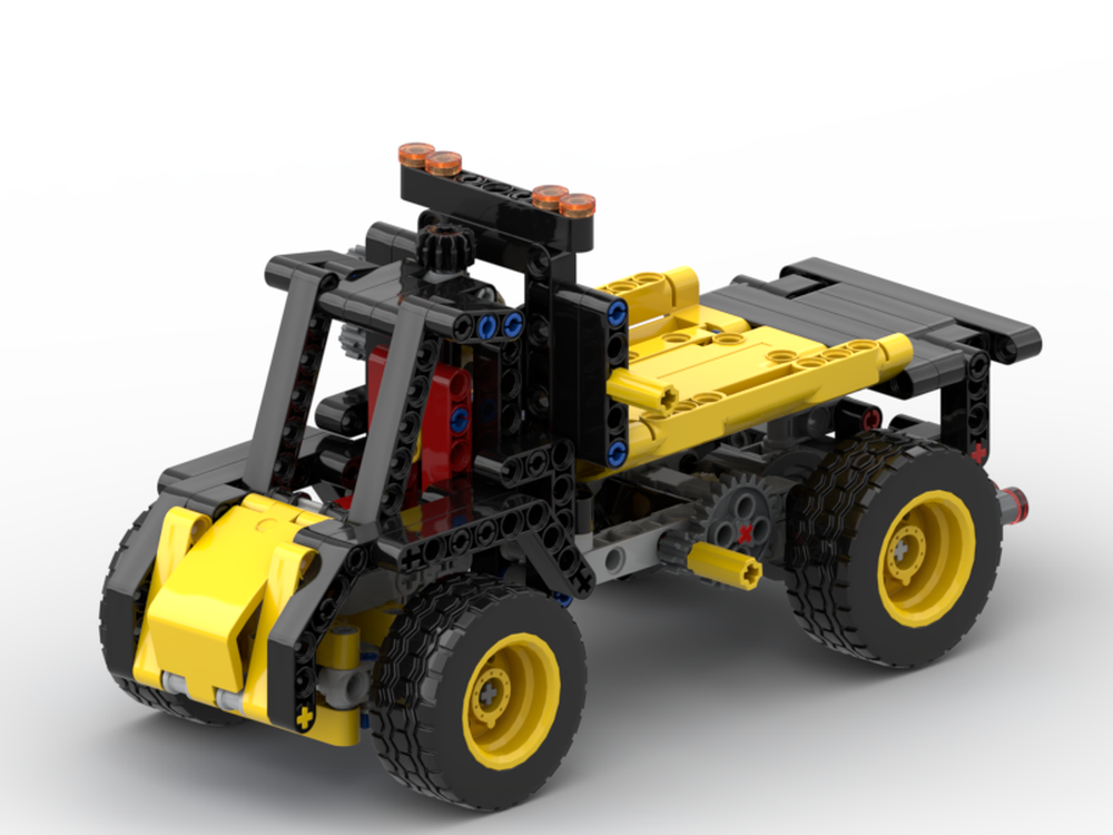 Lego Moc Flatbed Tow Truck By Adilophosaurus Rebrickable Build