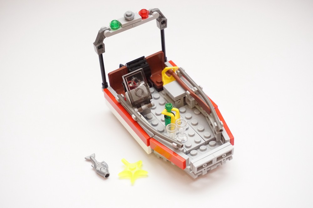 lego lifeguard boat