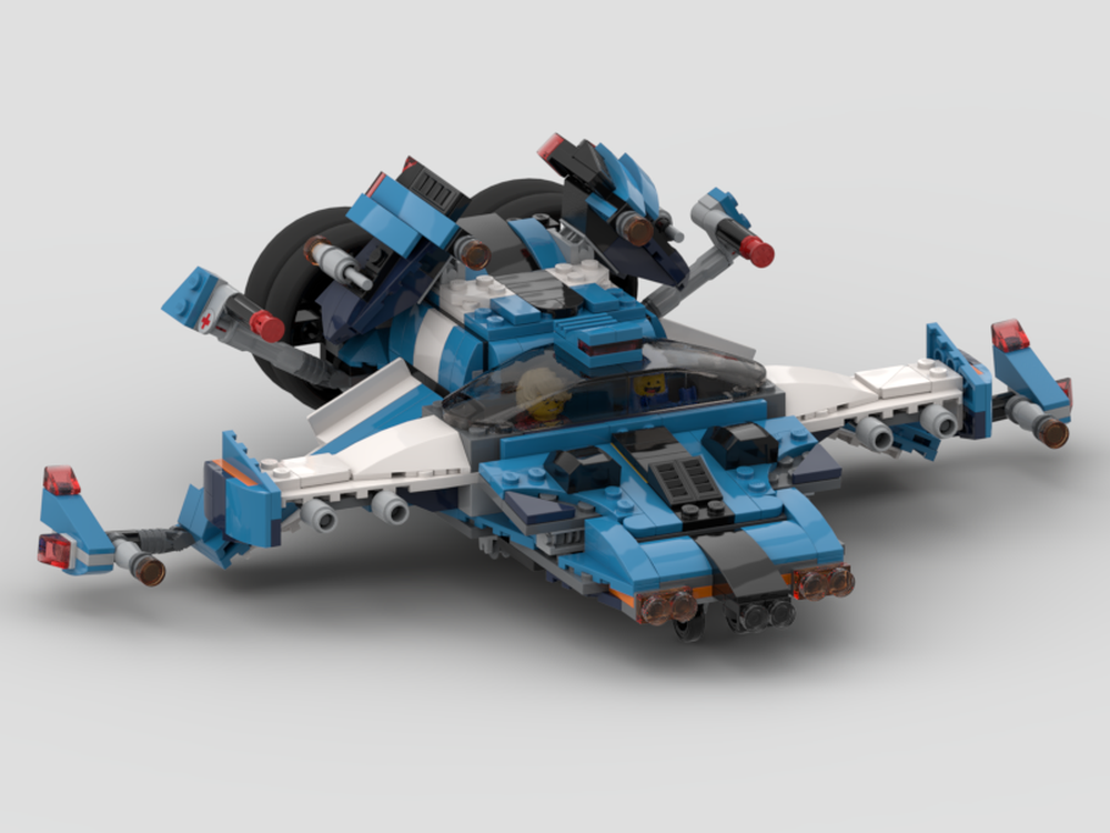 LEGO MOC Spaceship 31099x2 31114x2 60285 by ace209 | Rebrickable ...