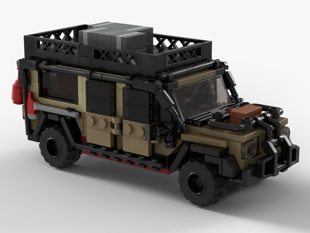 LEGO MOC Biosyn Jeep Gladiator 4x4 by legOtaku | Rebrickable - Build ...