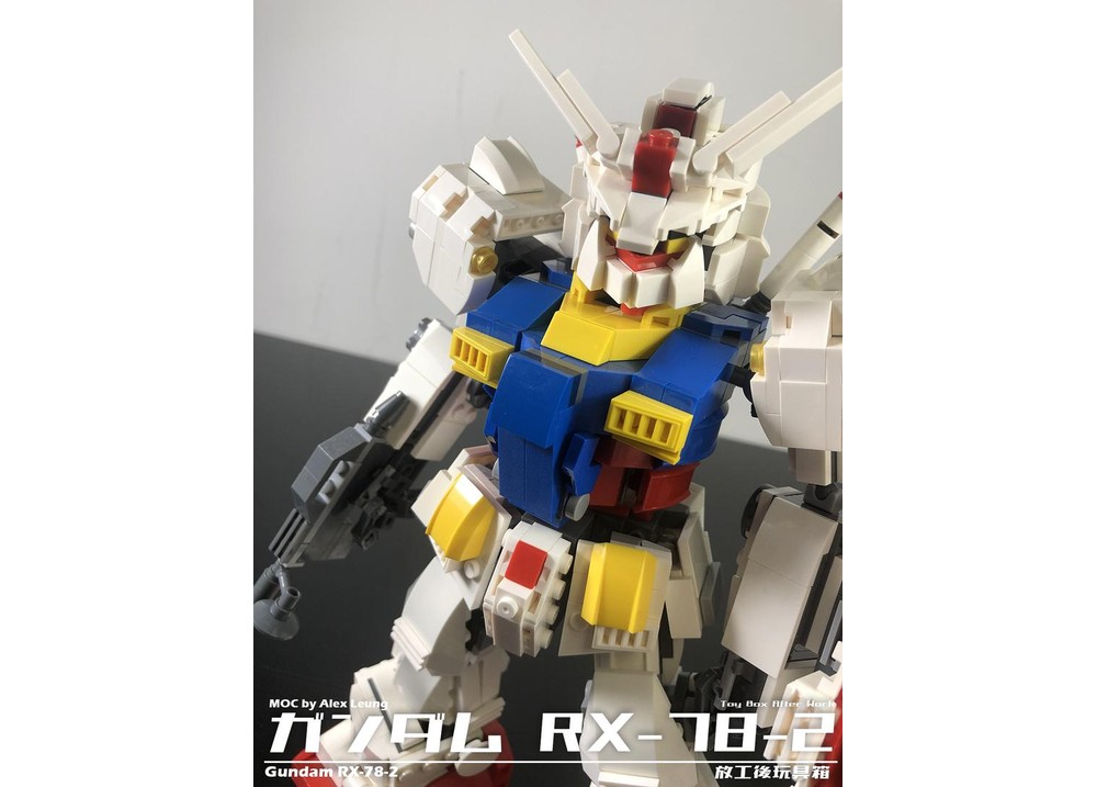 LEGO MOC-90920 25cm+ MOC Robo RX-78-2 by XelaLeung | Rebrickable ...
