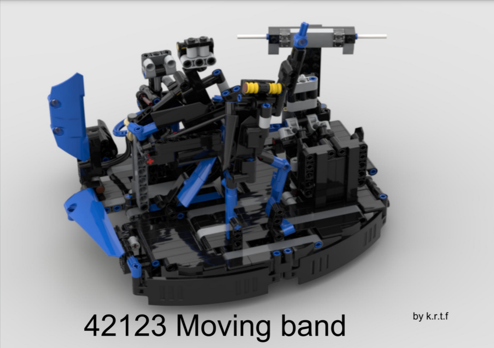 LEGO MOC 42123 Band by K.r.t.f | Rebrickable - Build with LEGO