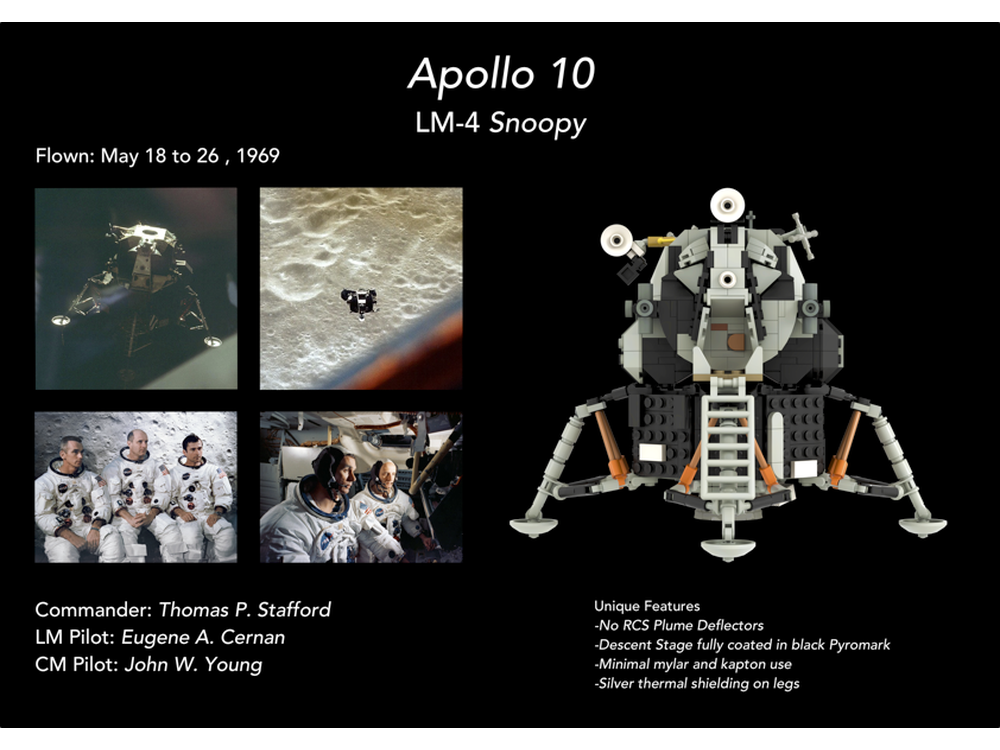 LEGO MOC-91098 Apollo Lunar Module by Ikhasi | Rebrickable - Build with ...