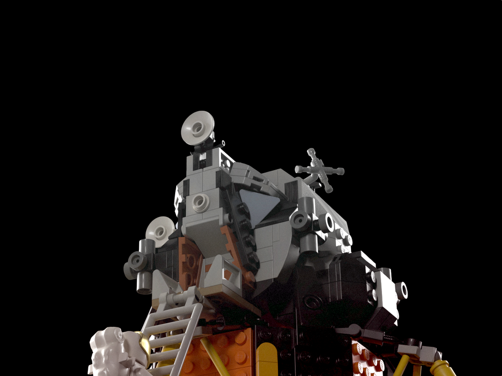LEGO MOC Apollo Lunar Module by Ikhasi | Rebrickable - Build with LEGO