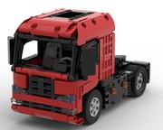LEGO MOC Oshkosh M911 Heavy Duty Tractor 10x8x4 (Oversize Version) by  legolaus