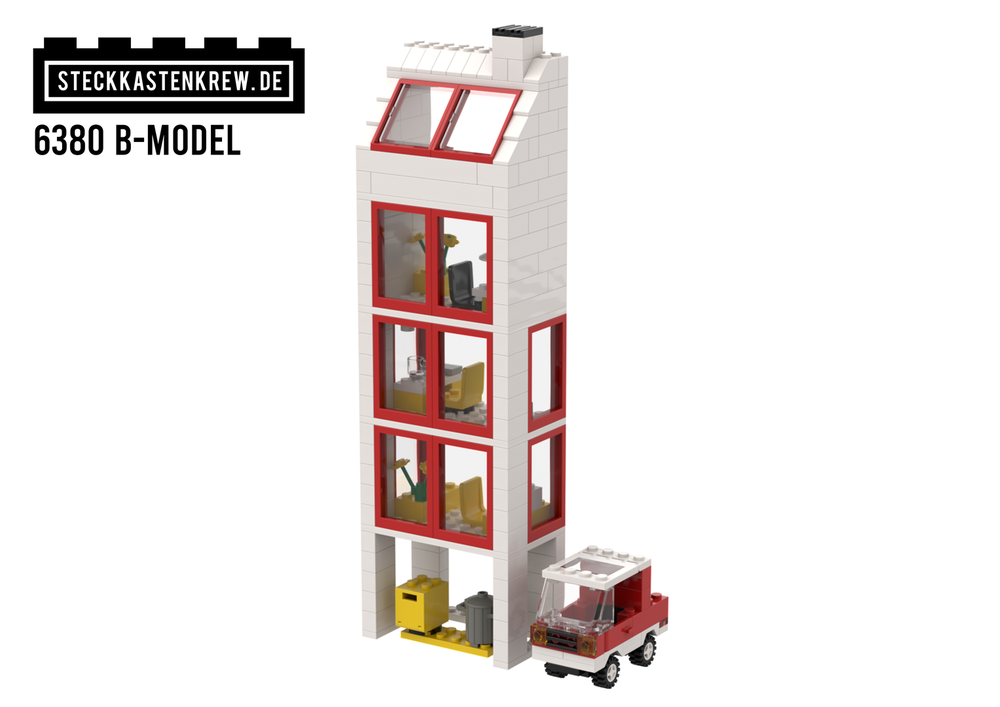 MOC 6380 - B-Model by steckkastenkrew | Rebrickable - Build with LEGO