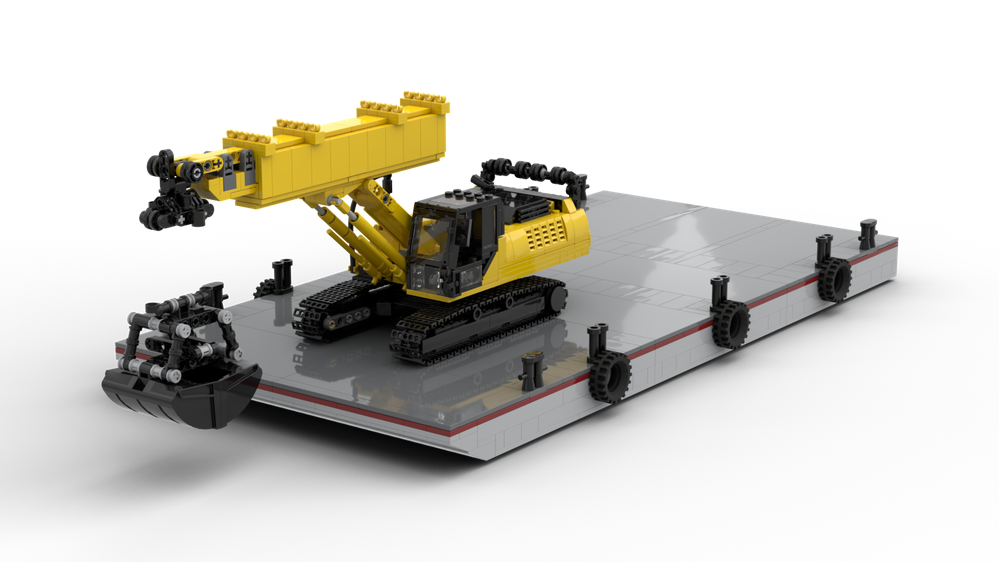 LEGO MOC Komatsu Px500 by Yellow.LXF | Rebrickable - Build with LEGO