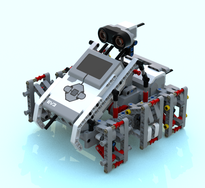LEGO MOC EV3 Hexapod by Artem 16 