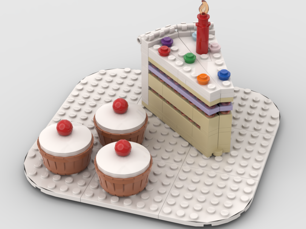 MOC Birthday Set by | Rebrickable - Build with LEGO