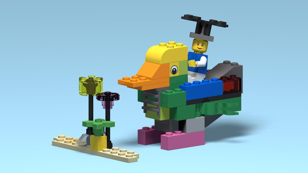 kalorie Undskyld mig Immunitet LEGO MOC 2000409-1 - A Serious Duck by mattking4 | Rebrickable - Build with  LEGO