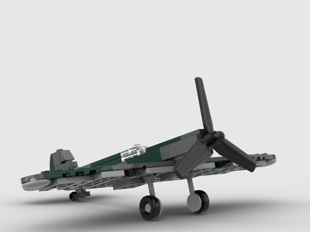 LEGO MOC Supermarine Spitfire Mk Vb (camouflaged) by AndrewG123 ...