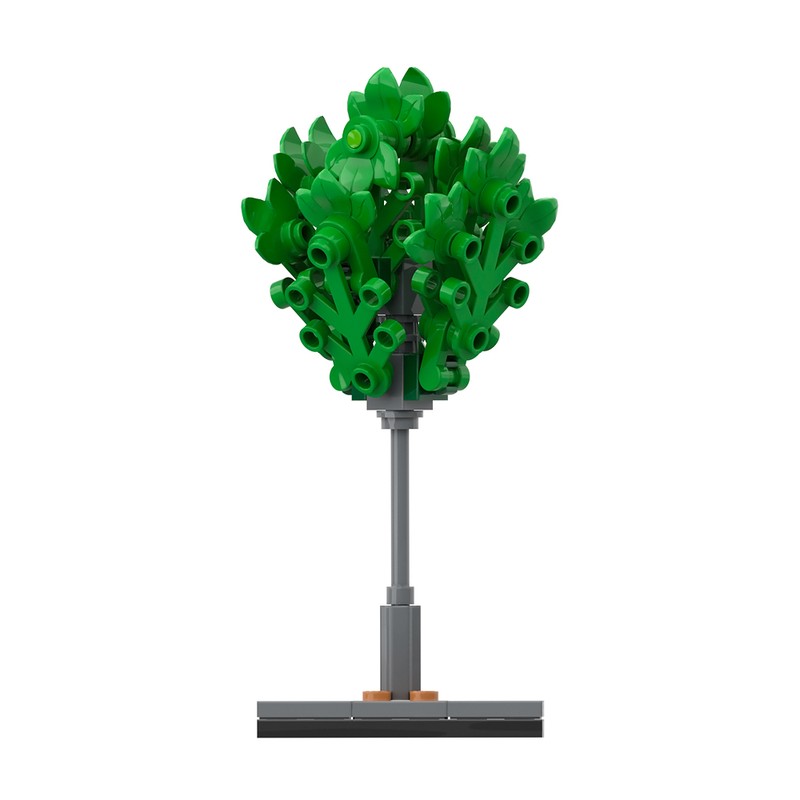 LEGO MOC-91319 Small Tree by BrickAtive | Rebrickable - Build with LEGO