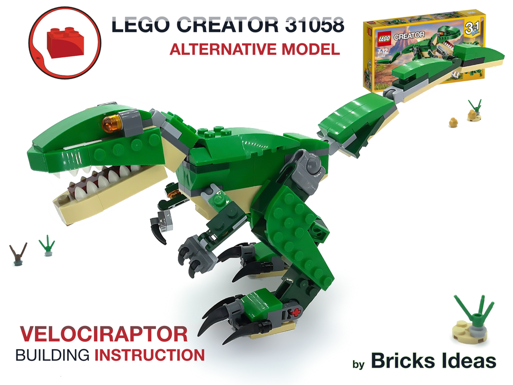 Dinosaurier 31058, Creator 3-in-1-Sets