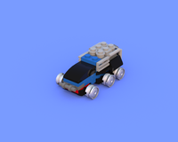 31054 Futuristic Police Force Vehicle Alternate MOC