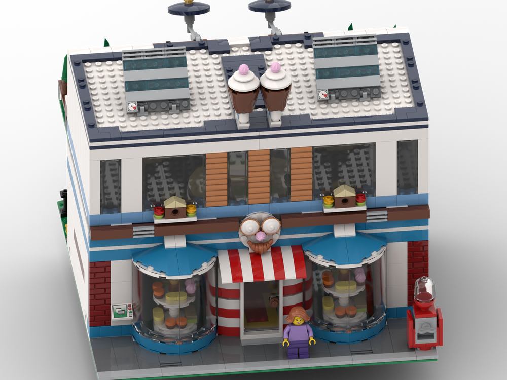 LEGO MOC Modern Sweets Shop by | - Build with LEGO