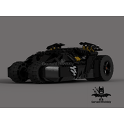 LEGO MOC UCS Batmobile DCEU by CreationCaravan (Brad Barber