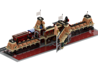 Modified Expanded Disneyland Train Station