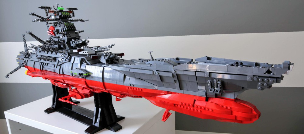 Yamato Space Battleship UCS Legomeris | Rebrickable Build with LEGO