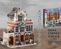 10264 - Old European Mansion with Interior V2
