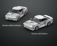 LEGO MOC Porsche 959 - Speed Champions 8 Studs wide by AbFab74