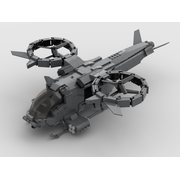 LEGO MOC Airwolf (Supercopter in France) by lusluslus@hotmail.com