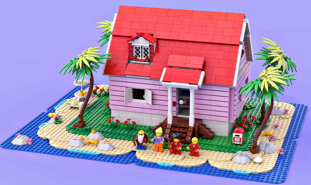 LEGO MOC The Kame House by LegoBricking