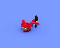 31055 Robo Bird + Recharging Perch Alternate MOC