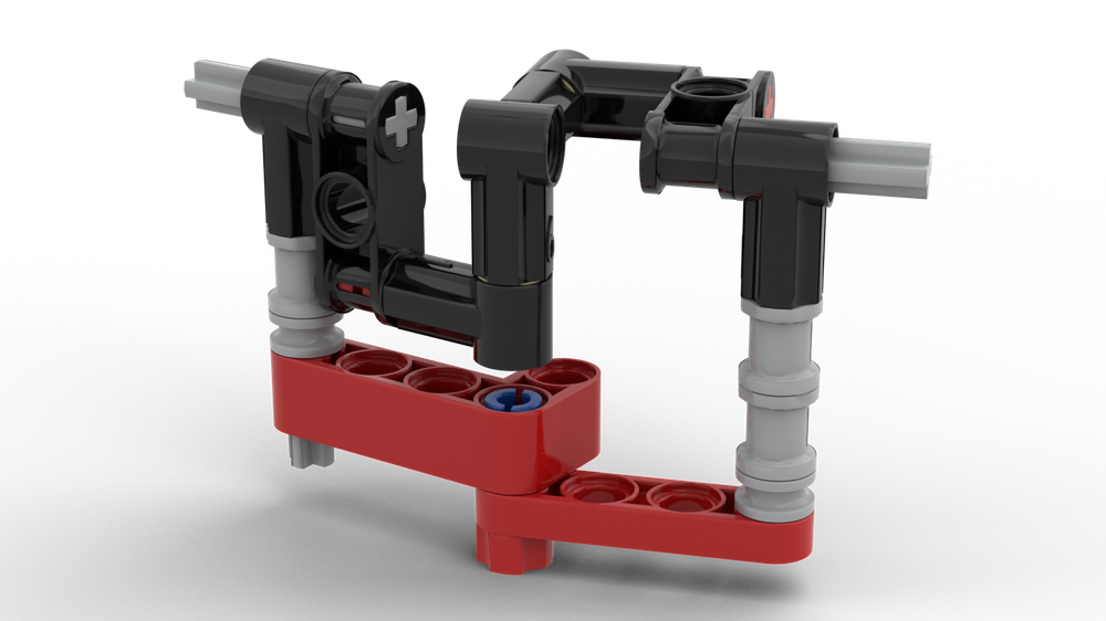 LEGO MOC Universal Joint 2 by 2in1 Rebrickable Build with LEGO