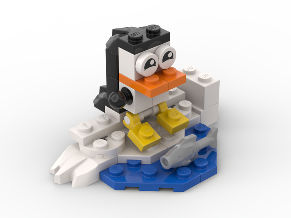LEGO MOC 30571 Penguin by PocMoc | Rebrickable - with LEGO