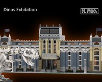 Dinos Exhibition - 10255, 10278 and 21320 Alternative Build