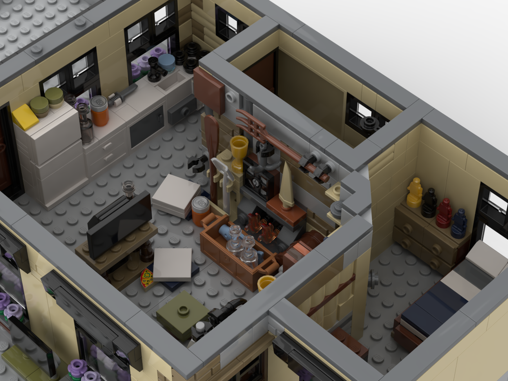 LEGO MOC-91656 SitCom Suite - Bro Thor by Brick Artisan | Rebrickable ...